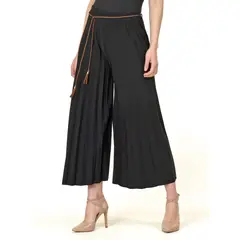BOUS - Pantalón Plizado Italiano Negro
