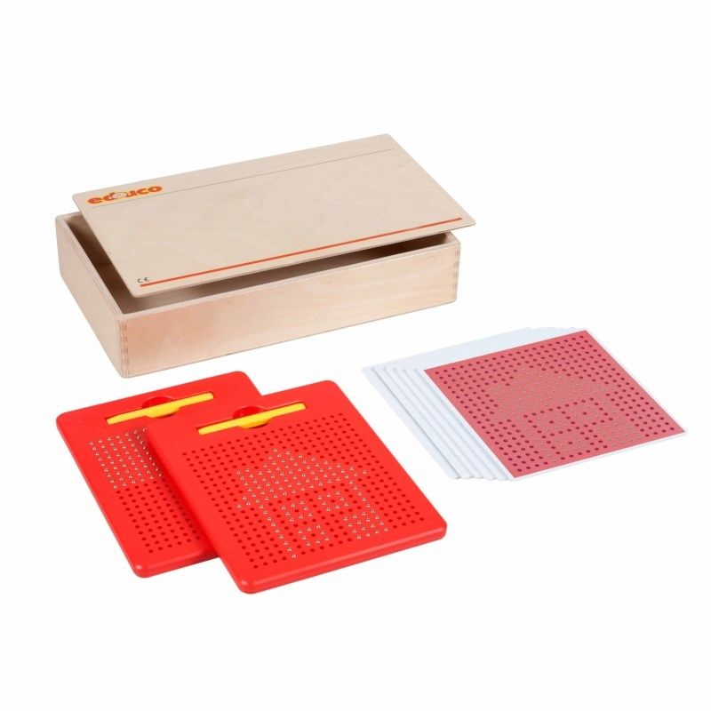 SEIGARD - Tablero Diseño Magnéticos E523388 Color Rojo