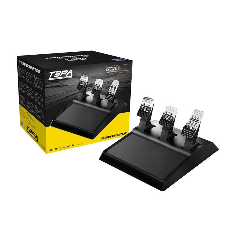 THRUSTMASTER - Pedales T3PA add-on Thrustmaster PC/Xbox One/PS3/PS4 - Negro