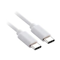 Cable Usb Tipo C a Tipo C Doble Entrada Carga Y Datos