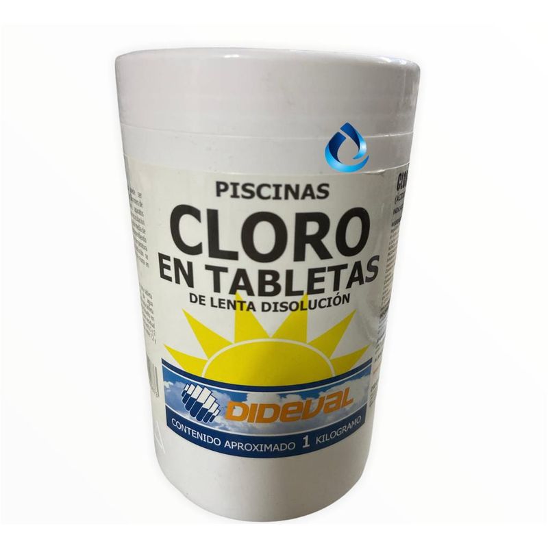 GENERICO - Cloro En Tabletas Al 90% Para Piscinas 1 Kg