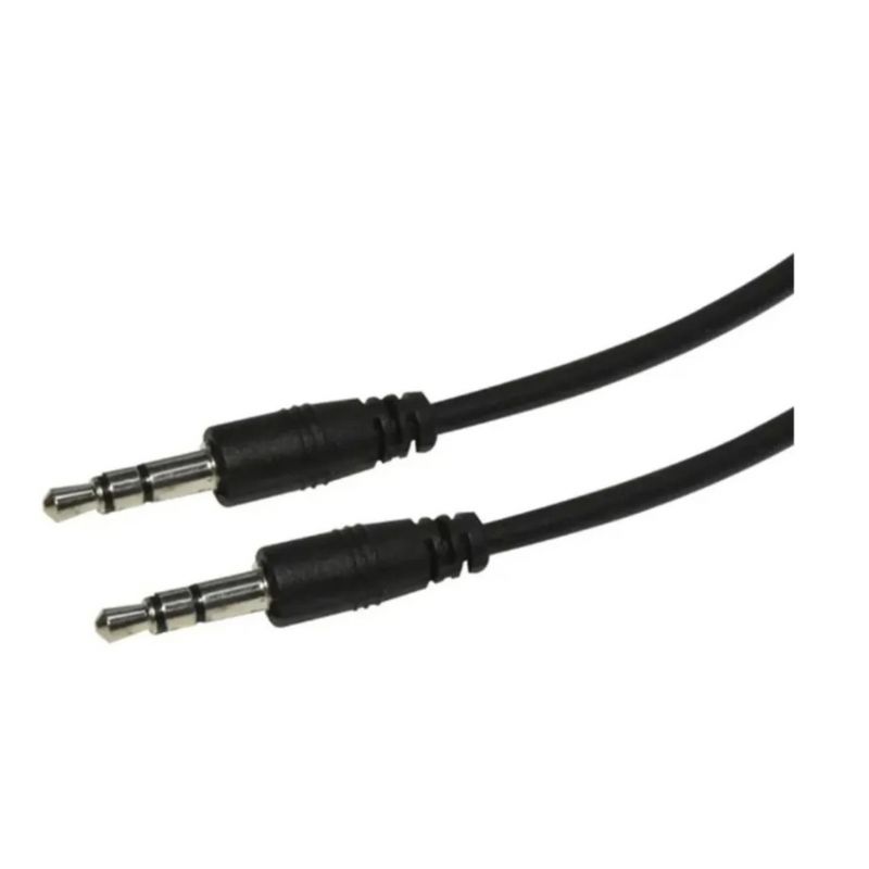 GENERICO - Cable Auxiliar 3.5 Mm De 1 Metro Audio Estereo
