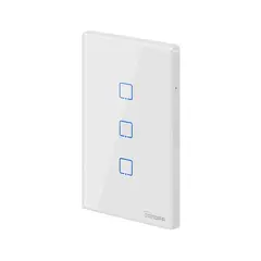 SONOFF - Interruptor inteligente pared Blanco 3 canales