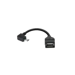 XTECH - Adaptador Micro Usb Macho A Usb Hembra (OTG) - Negro