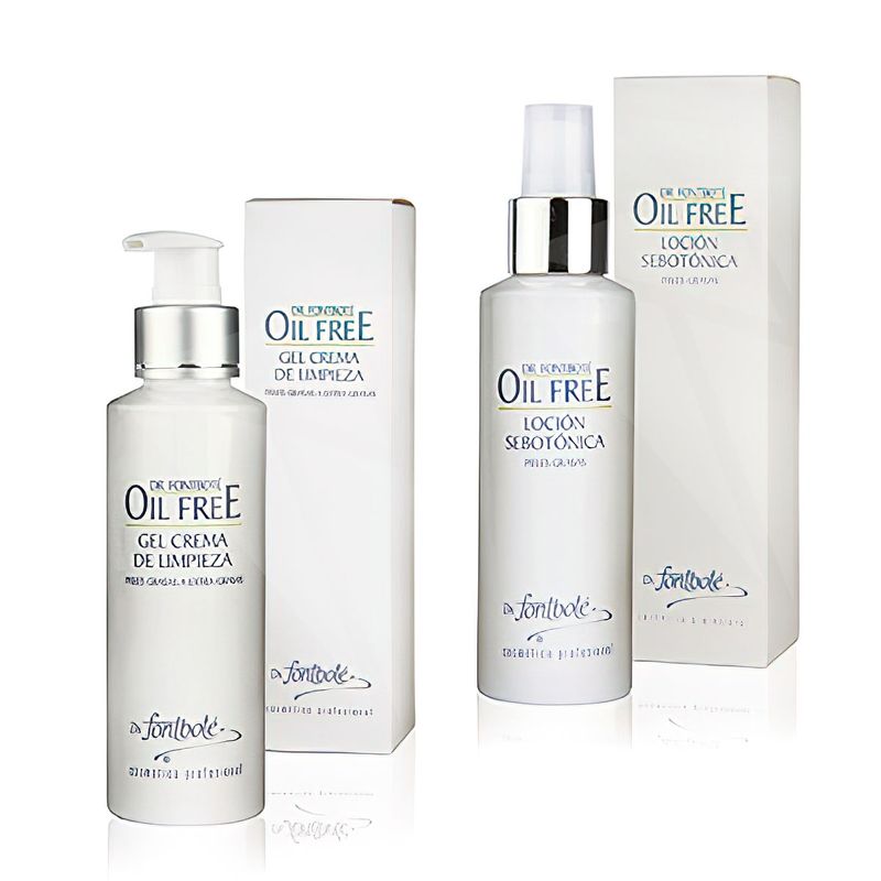 DR FONTBOTE - Gel Limpieza y Locion Sebotonica Piel Grasa Dr Fontbote Pack 2 productos