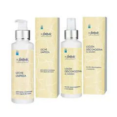 DR FONTBOTE - Leche Limpieza y Locion Descongestiva Al Azuleno Kit