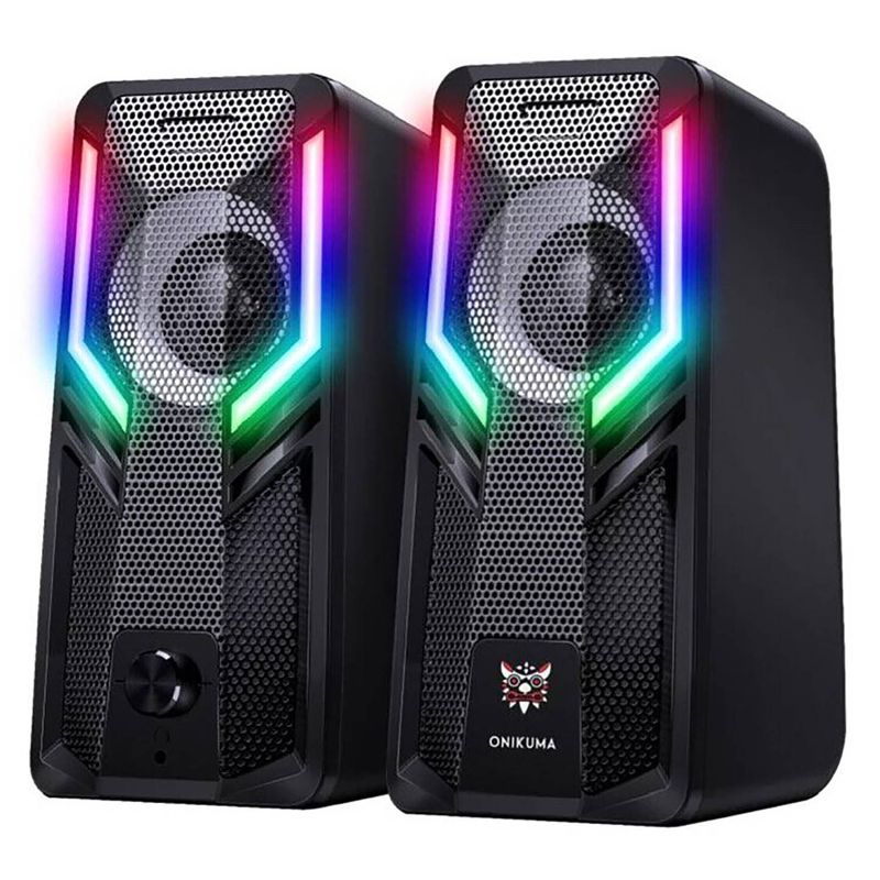ONIKUMA - Parlantes Gamer Rgb Onikuma G6