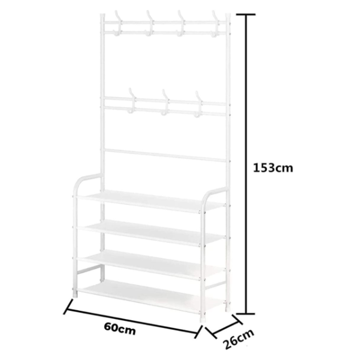 GENERICO - Estante Multifuncional Organizador Para Zapatos Sombreros Abrigos