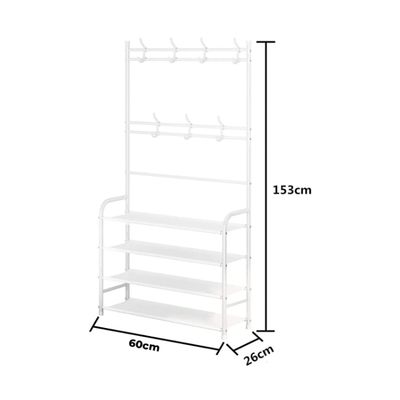 Imagen 2 del producto Estante Multifuncional Organizador Para Zapatos Sombreros Abrigos