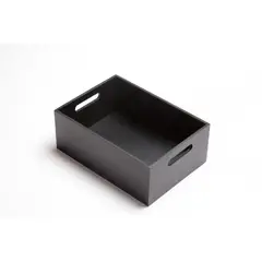 HBT - Caja Bambú Negro Tamaño S 29x19x13 cm