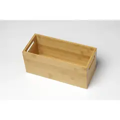 HBT - Caja Multiproposito Bambu Natural 30x13x13 cm