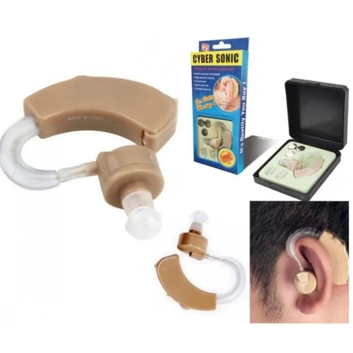 GENERICO - Audífonos Ortopédicos Para Sordos O Sordera