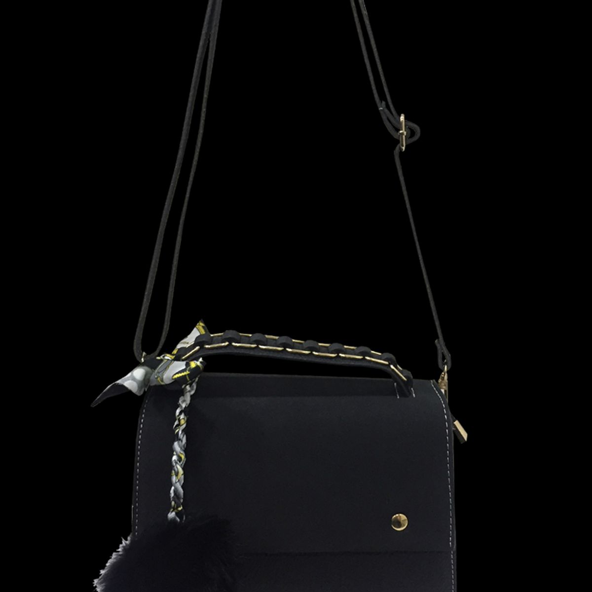 TODOPIEL - Cartera Ecocuero Mujer Negro Todopiel