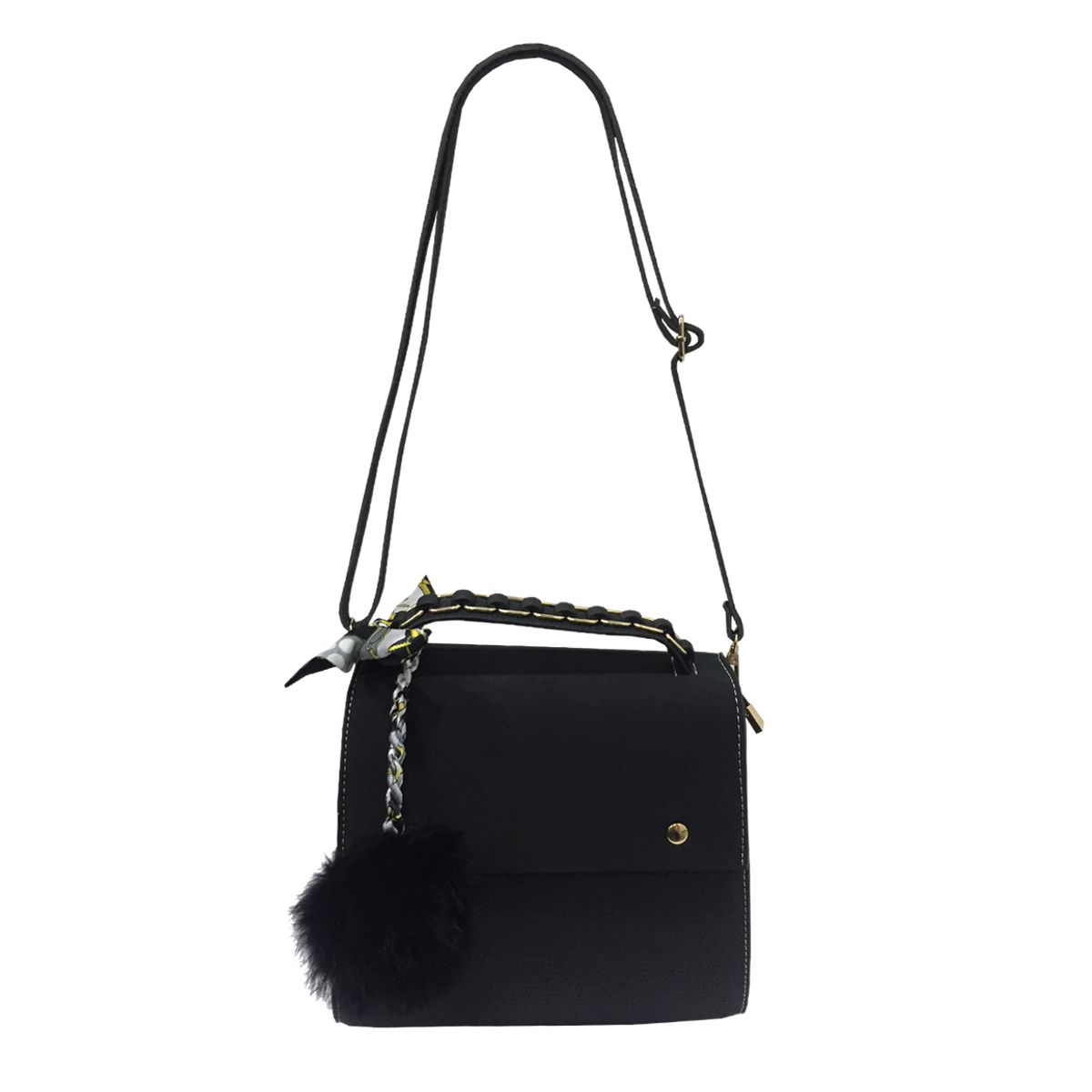 TODOPIEL - Cartera Ecocuero Mujer Negro Todopiel