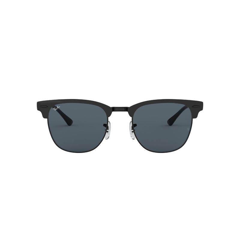 RAY BAN - Lentes de Sol Clubmaster Metal Negro