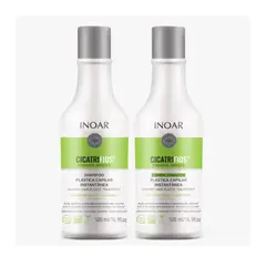 INOAR - CICATRIFIOS KIT DUO SHAMPOO Y ACONDICIONADOR 500 ML