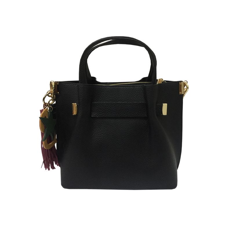 TODOPIEL - Cartera Ecocuero Mujer Negro Todopiel