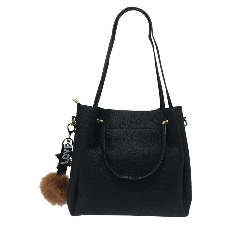 TODOPIEL - Cartera Ecocuero Mujer Negro Todopiel