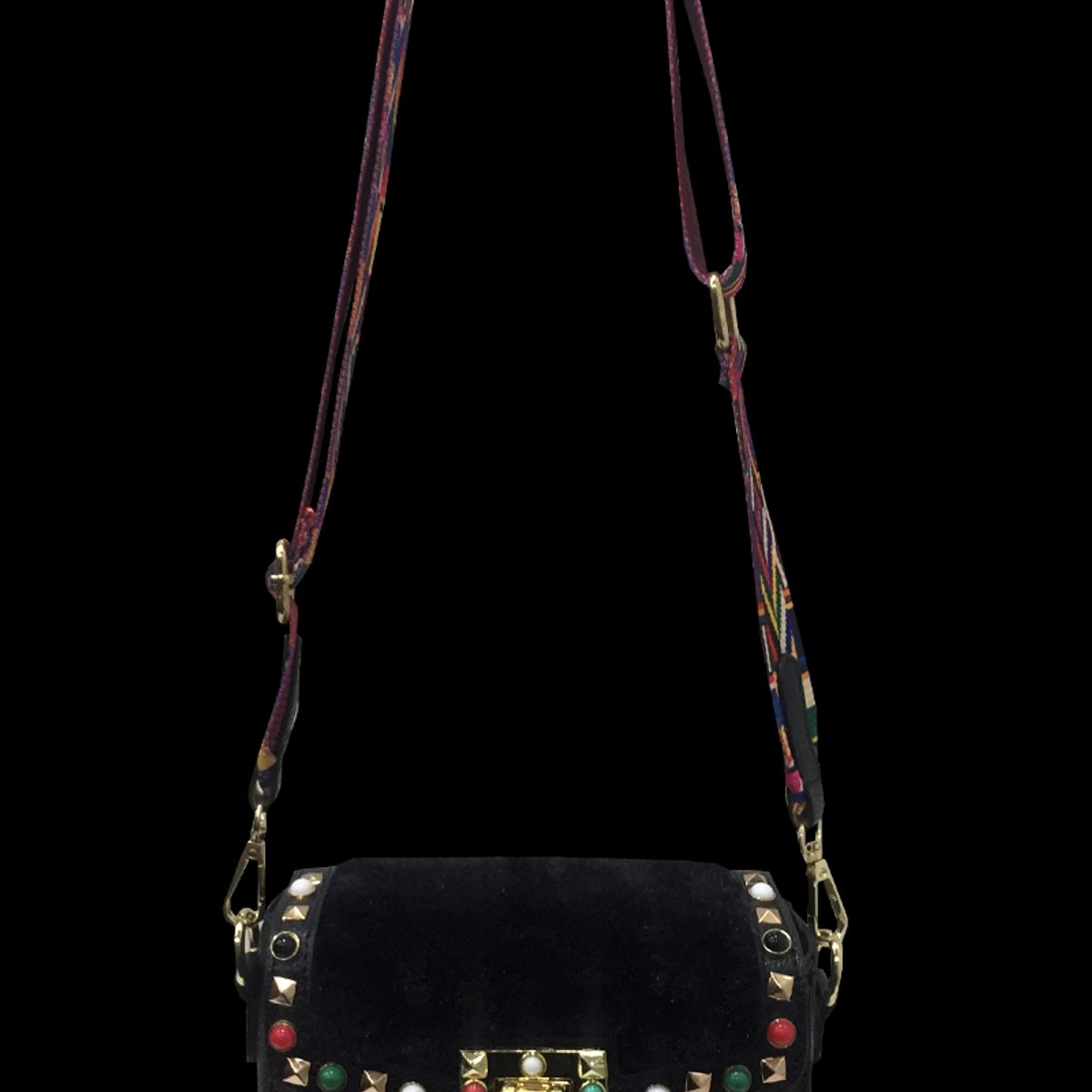 TODOPIEL - Cartera Ecocuero Mujer Negro Todopiel