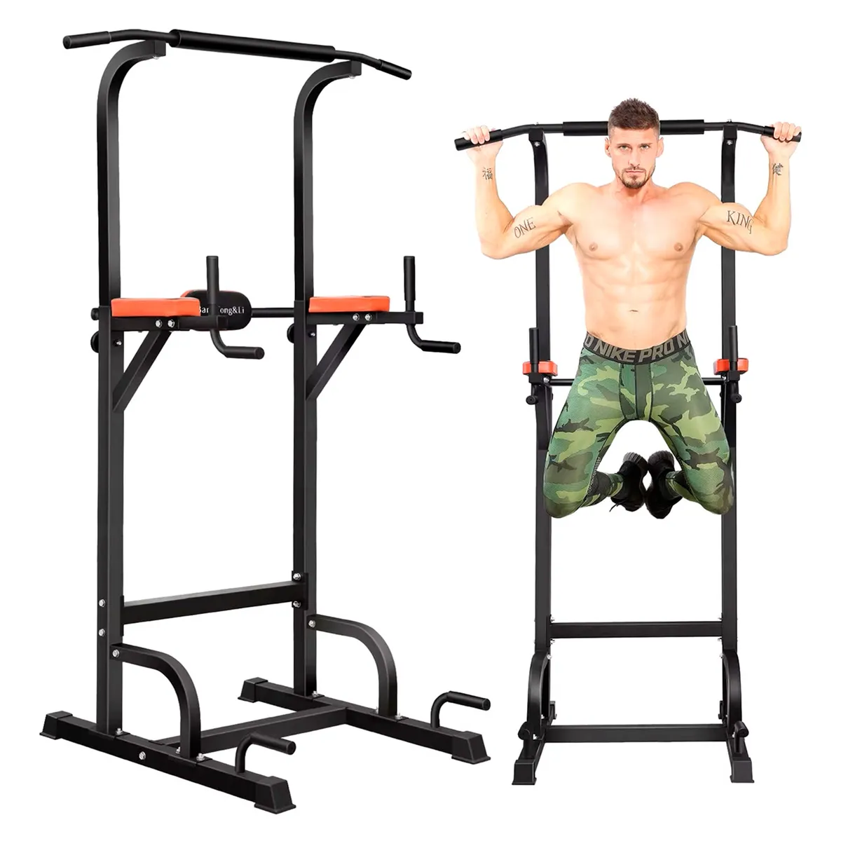 21K SPORTS - Barra Dominada Torre Estación Multifuncional Fitness 20 en 1