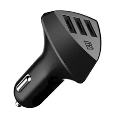 GENERICO - Adaptador 3 Usb para Auto Car Charger