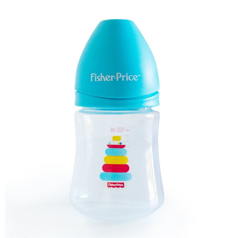 FISHER PRICE - Mamadera Anticólicos Fisher Price 150 Ml Azul