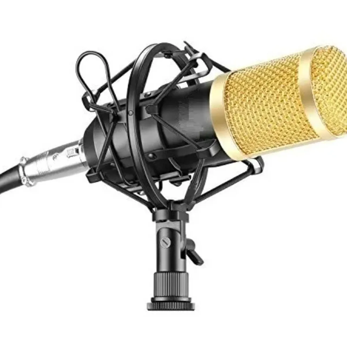 GENERICO - Kit Micrófono Estudio Condensador Profesional Soporte Brazo