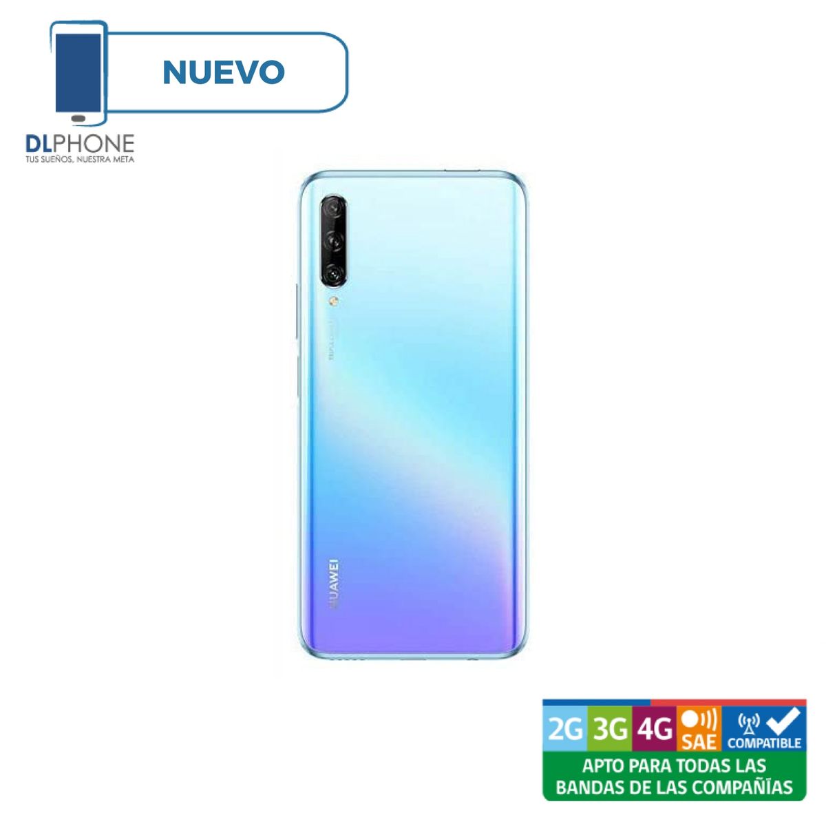 HUAWEI - Huawei y9s 128GB Celeste Reacondicionado