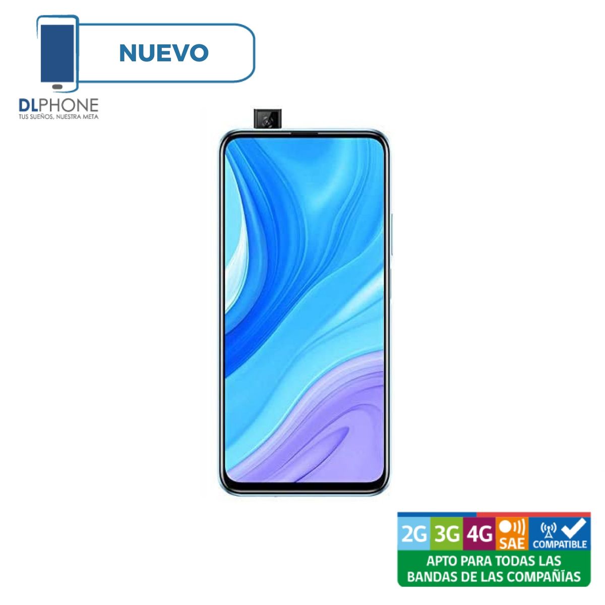 HUAWEI - Huawei y9s 128GB Celeste Reacondicionado