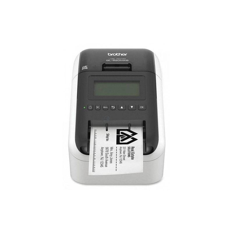 BROTHER - Impresora Térmica De Etiquetas Ql-820nwb Printer