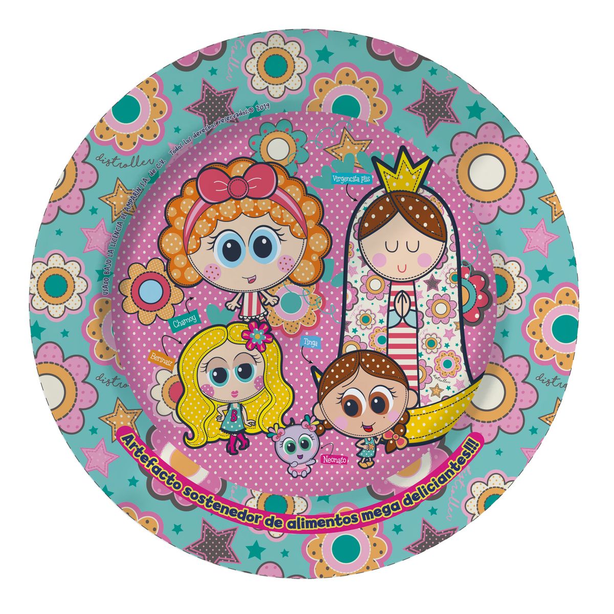 DISTROLLER JUGUETES - Plato Plano Distroller