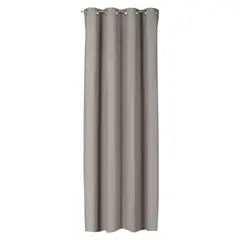 CLEMS CORTINAS - Cortina Blackout Argolla Café Claro 140x225 cm