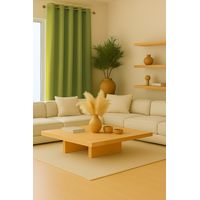 Cortina Tradicional 100% Blackout Verde