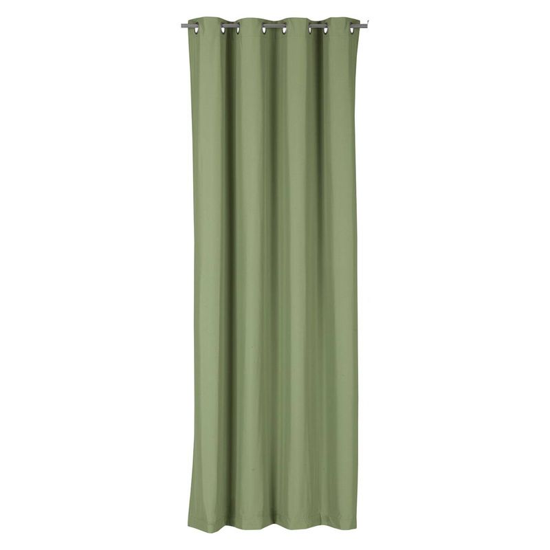 CLEMS CORTINAS - Cortina Tradicional 100% Blackout Verde