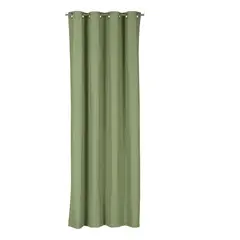 CLEMS CORTINAS - Cortina Tradicional 100% Blackout Verde