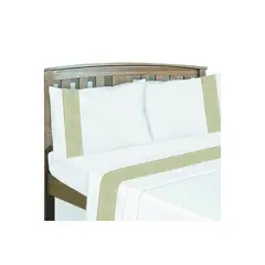 CHANTILLY - Sabanas Bordadas 144H Shine Collection 1.5 Plazas Oro