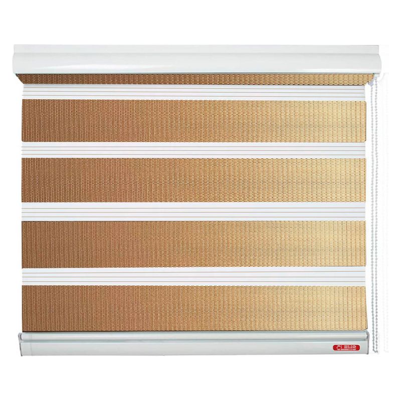CLEMS CORTINAS - Cortina Roller Duo 135X220 Madera