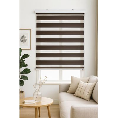 Imagen 2 del producto Cortina Roller Duo 135X240 Cafe