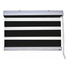 CLEMS CORTINAS - Cortina Roller Duo 075X160 Negro