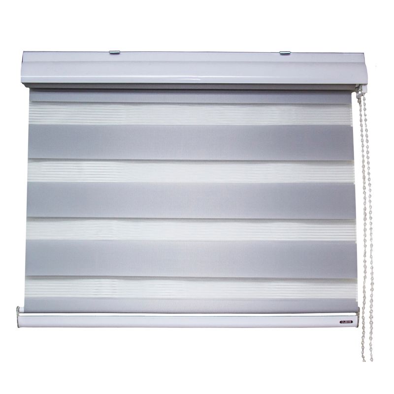 CLEMS CORTINAS - Cortina Roller Duo 090X120 Gris