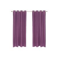 Set cortina blackout térmico 140x220 cm - morado