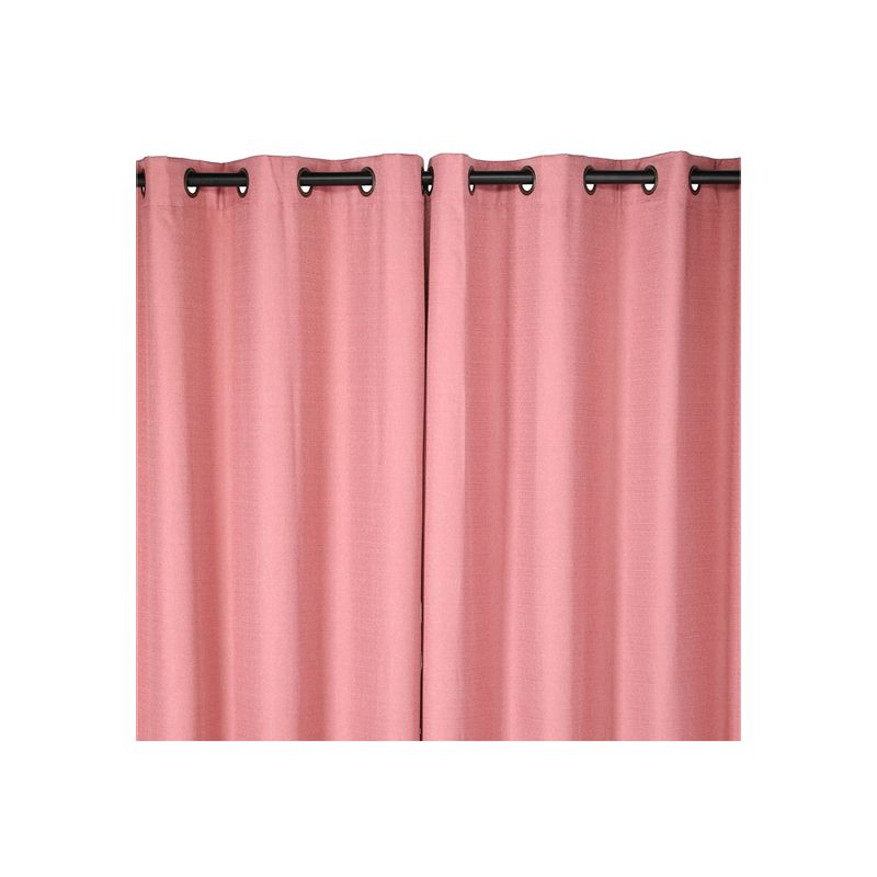 CHANTILLY - Set blackout 2p térmico textura 140x220 rosa viejo
