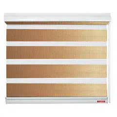 CLEMS CORTINAS - Cortina Roller Duo 090X140 Madera