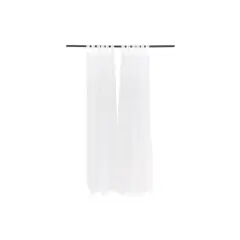 CHANTILLY - Set cortina velo liso presilla 145x230 cm - blanco