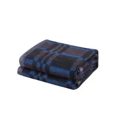 CHANTILLY - Frazada Térmica Jacquard 2 Plazas Celeste
