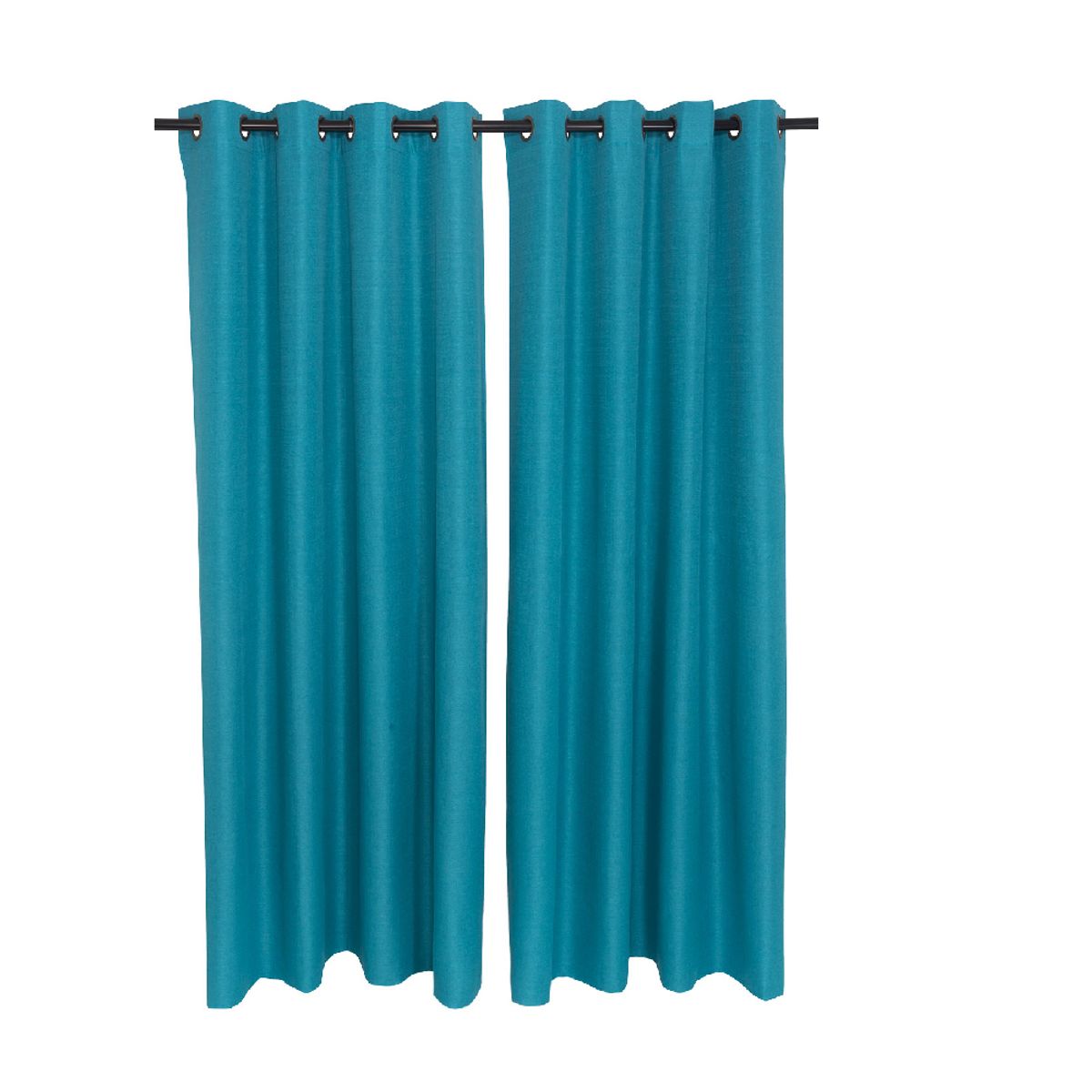 CHANTILLY - Set cortina blackout térmico 140x220 cm - turquesa