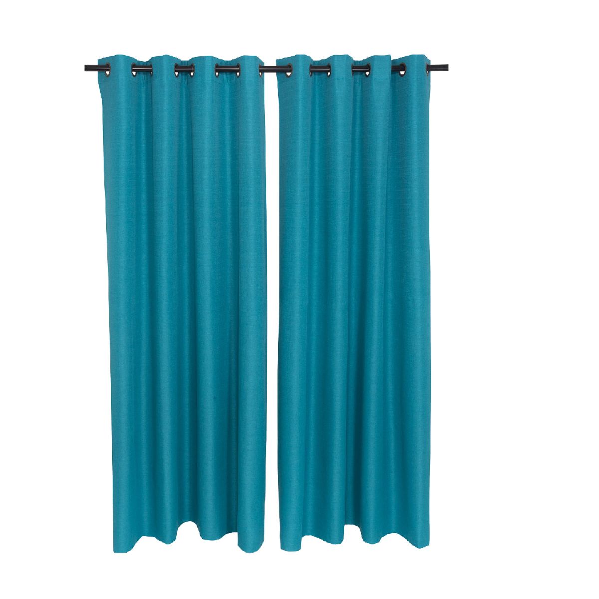 CHANTILLY - Set cortina blackout térmico 140x220 cm - turquesa