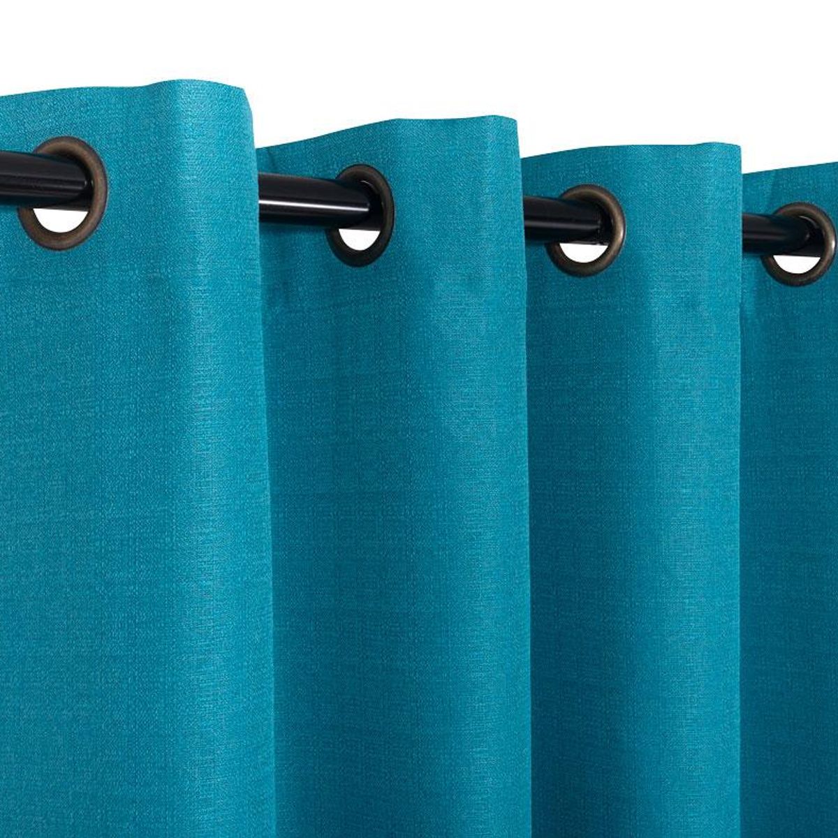 CHANTILLY - Set cortina blackout térmico 140x220 cm - turquesa