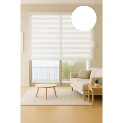 CLEMS CORTINAS - Cortina Roller Duo 105X220 Perla