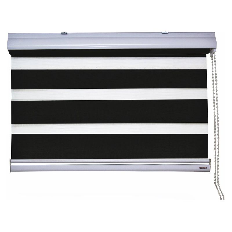 CLEMS CORTINAS - Cortina Roller Duo 165X120 Negro